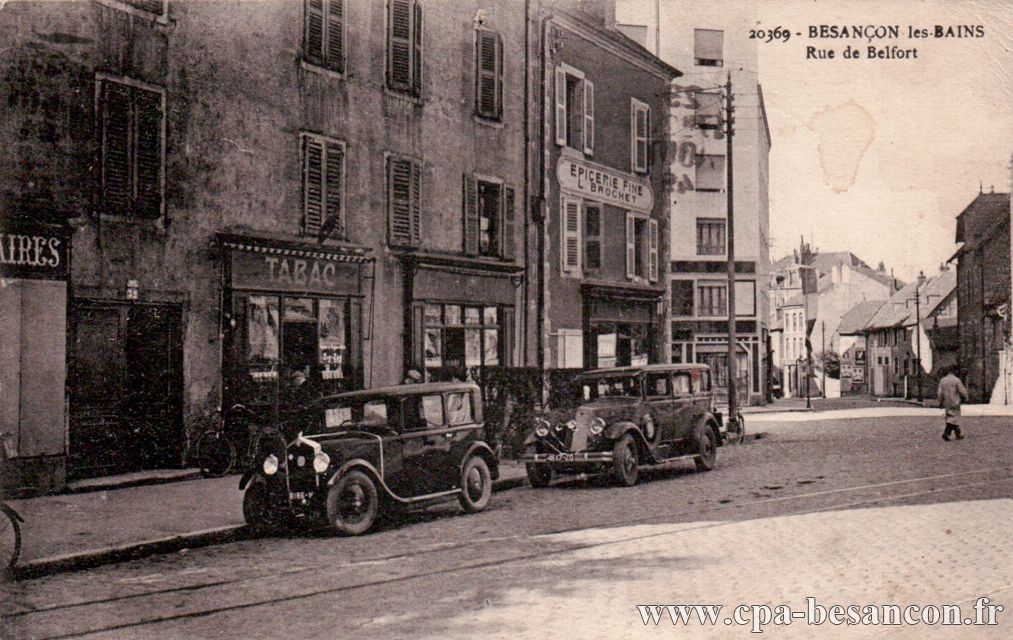20369 - BESANÇON-les-BAINS - Rue de Belfort